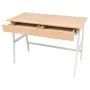Schreibtisch 110x55x75 cm in Eiche und Weiß. von vidaXL, Schreibtische - Ref: Foro24-245722, Preis: 100,54 €, Rabatt: %