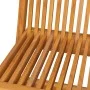 Sillas de jardín 4 uds madera maciza de teca con cojines verdes de vidaXL, Sillas de jardín - Ref: Foro24-3062588, Precio: 23...