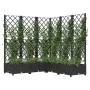 Pflanzgefäß mit Gitter PP schwarz 120x120x121,5 cm von vidaXL, Töpfe und Pflanzgefäße - Ref: Foro24-318276, Preis: 154,72 €, ...