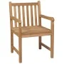 Gartenstühle 2 Stk. mit anthrazitgrauen Teakholz-Kissen von vidaXL, Gartenstühle - Ref: Foro24-3062730, Preis: 305,21 €, Raba...