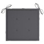 Gartenstühle 2 Stk. mit anthrazitgrauen Teakholz-Kissen von vidaXL, Gartenstühle - Ref: Foro24-3062730, Preis: 317,83 €, Raba...
