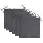 Garden chairs 6 units teak wood with anthracite gray cushions by vidaXL, Garden chairs - Ref: Foro24-3062541, Price: 464,17 €...