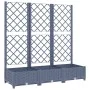Pflanzgefäß mit Gitter PP dunkelgrau 120x40x121,5 cm von vidaXL, Töpfe und Pflanzgefäße - Ref: Foro24-318252, Preis: 88,50 €,...