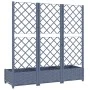 Pflanzgefäß mit Gitter PP dunkelgrau 120x40x121,5 cm von vidaXL, Töpfe und Pflanzgefäße - Ref: Foro24-318252, Preis: 88,50 €,...