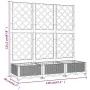 Pflanzgefäß mit Gitter PP dunkelgrau 120x40x121,5 cm von vidaXL, Töpfe und Pflanzgefäße - Ref: Foro24-318252, Preis: 88,50 €,...