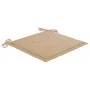 Gartenstühle 3 Stück aus massivem Teakholz mit beigen Kissen von vidaXL, Gartenstühle - Ref: Foro24-3062517, Preis: 236,58 €,...