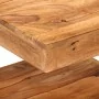 Solid acacia wood coffee table 45x45x40 cm by vidaXL, Coffee table - Ref: Foro24-320200, Price: 118,96 €, Discount: %