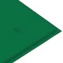 Banco de jardín madera maciza de teca con cojín verde 112 cm by vidaXL, garden benches - Ref: Foro24-3062654, Price: 147,63 €...