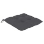 Sillas de jardín 2 unidades madera maciza de teca con cojines by vidaXL, Garden chairs - Ref: Foro24-3062931, Price: 239,39 €...