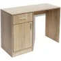 Desk with drawer and oak cabinet 100x40x73 cm by vidaXL, Desks - Ref: Foro24-243057, Price: 90,22 €, Discount: %