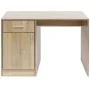 Escritorio con cajón y armario roble 100x40x73 cm de vidaXL, Escritorios - Ref: Foro24-243057, Precio: 90,22 €, Descuento: %