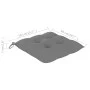 Silla mecedora de madera maciza de teca con cojín gris de vidaXL, Sillas de jardín - Ref: Foro24-3062773, Precio: 163,13 €, D...