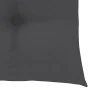 Garden chairs 4 pcs teak wood and anthracite gray cushions by vidaXL, Garden chairs - Ref: Foro24-3062583, Price: 243,23 €, D...