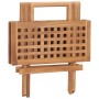 Set comedor de jardín plegable 3 piezas madera de teca cojines by vidaXL, Garden sets - Ref: Foro24-3063206, Price: 169,04 €,...