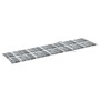 Tumbona con mesa y cojín madera maciza de teca de vidaXL, Tumbonas - Ref: Foro24-3063035, Precio: 331,23 €