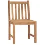 Garden chairs 2 units solid teak wood with cushions by vidaXL, Garden chairs - Ref: Foro24-3062917, Price: 226,75 €, Discount: %