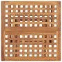 Folding garden dining set 3 pieces teak wood cushions by vidaXL, Garden sets - Ref: Foro24-3063217, Price: 164,29 €, Discount: %