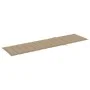 Tumbona con mesa y cojín madera maciza de teca de vidaXL, Tumbonas - Ref: Foro24-3063024, Precio: 315,23 €, Descuento: %