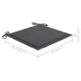 Set de bistró 3 pzas con cojines antracita madera maciza teca by vidaXL, Garden sets - Ref: Foro24-3063225, Price: 196,61 €, ...