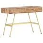 Schreibtisch mit massiven Sheesham-Holzschubladen, 100x55x75 cm. von vidaXL, Schreibtische - Ref: Foro24-286151, Preis: 183,4...