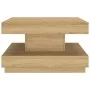 Light brown MDF coffee table 60x60x35 cm by vidaXL, Coffee table - Ref: Foro24-286096, Price: 79,21 €, Discount: %
