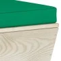 Corner sofa made of garden pallets with impregnated fir cushions by vidaXL, Modular outdoor sofas - Ref: Foro24-3063353, Pric...