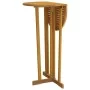 Mesa de bar plegable madera maciza de teca 90x65x105 cm de vidaXL, Mesas de jardín - Ref: Foro24-319149, Precio: 187,97 €, De...