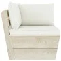 2-Sitzer-Gartensofa aus Paletten mit Kissen aus Tannenholz von vidaXL, Gartensets - Ref: Foro24-3063386, Preis: 211,29 €, Rab...