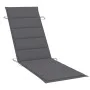 Rocking lounger with solid teak wood cushion by vidaXL, Loungers - Ref: Foro24-3063333, Price: 350,75 €, Discount: %