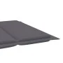 Tumbona mecedora con cojín madera maciza de teca de vidaXL, Tumbonas - Ref: Foro24-3063333, Precio: 359,88 €, Descuento: %