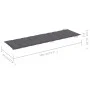 Tumbona mecedora con cojín madera maciza de teca de vidaXL, Tumbonas - Ref: Foro24-3063333, Precio: 359,88 €, Descuento: %