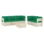Gartenmöbel aus Paletten, 6-teilig, mit Kissen aus Fichtenholz. von vidaXL, Gartensets - Ref: Foro24-3063521, Preis: 471,75 €...