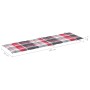 Tumbona mecedora con cojín madera maciza de teca de vidaXL, Tumbonas - Ref: Foro24-3063346, Precio: 353,36 €