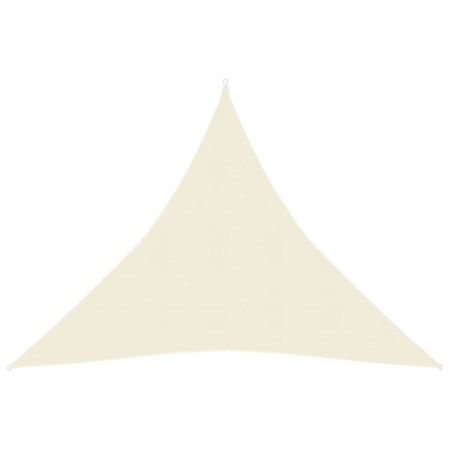 Toldo de vela HDPE color crema 160 g/m² 4,5x4,5x4,5 m by vidaXL, Umbrellas - Ref: Foro24-311205, Price: 23,47 €, Discount: %