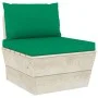 Muebles de jardín de palets 5 piezas y cojines madera de abeto by vidaXL, Garden sets - Ref: Foro24-3063485, Price: 405,07 €,...