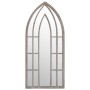 Garden mirror in sand iron for outdoor use 100x45 cm by vidaXL, Mirrors - Ref: Foro24-318353, Price: 110,94 €, Discount: %