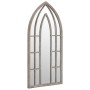 Garden mirror in sand iron for outdoor use 100x45 cm by vidaXL, Mirrors - Ref: Foro24-318353, Price: 110,94 €, Discount: %