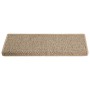 Self-adhesive sisal stair tread mat, set of 15 in beige, 65x21x4 cm by vidaXL, Stair mats - Ref: Foro24-326890, Price: 103,20...