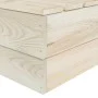 Garden pallet furniture 10 pcs impregnated fir wood by vidaXL, Garden sets - Ref: Foro24-3063728, Price: 525,42 €, Discount: %