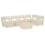 Pallet furniture for garden 6 pieces impregnated fir wood by vidaXL, Garden sets - Ref: Foro24-3063723, Price: 373,15 €, Disc...