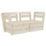 2-Sitzer-Gartensofa mit Paletten imprägniertes Tannenholz von vidaXL, Gartensets - Ref: Foro24-3063708, Preis: 118,70 €, Raba...
