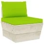 6-piece pallet garden furniture and fir wood cushions by vidaXL, Garden sets - Ref: Foro24-3063539, Price: 465,74 €, Discount: %