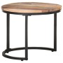 Beistelltische 3 Stück aus massivem Recyclingholz von vidaXL, Seitentische - Ref: Foro24-320688, Preis: 97,93 €, Rabatt: %