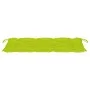 Banco de jardín plegable con cojín bambú 118 cm de vidaXL, Bancos de jardín - Ref: Foro24-3063875, Precio: 96,52 €, Descuento: %