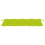 Folding garden bench with bamboo cushion 118 cm by vidaXL, garden benches - Ref: Foro24-3063875, Price: 91,49 €, Discount: %