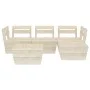 Palettenmöbel für den Garten 5 Stück imprägniertes Tannenholz von vidaXL, Gartensets - Ref: Foro24-3063715, Preis: 238,76 €, ...