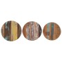 Side tables 3 pieces solid recycled wood by vidaXL, Side tables - Ref: Foro24-320688, Price: 97,93 €, Discount: %