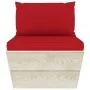 6-piece pallet garden furniture and fir wood cushions by vidaXL, Garden sets - Ref: Foro24-3063570, Price: 502,25 €, Discount: %