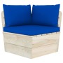 7-teilige Gartenmöbel aus Paletten und Kissen aus Tannenholz von vidaXL, Gartensets - Ref: Foro24-3063598, Preis: 569,00 €, R...