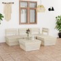 Pallet furniture for garden 5 pcs impregnated fir wood by vidaXL, Garden sets - Ref: Foro24-3063714, Price: 237,60 €, Discoun...